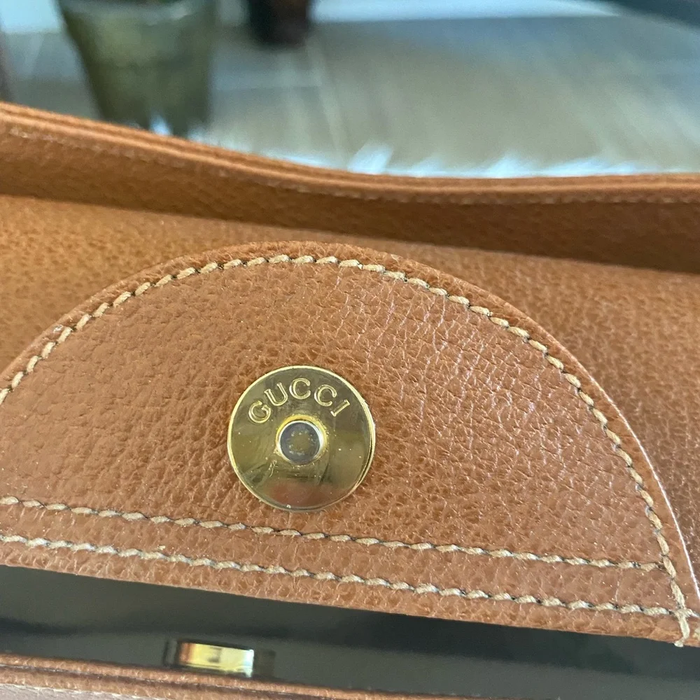 💯% authentic vintage gucci diana bamboo bag